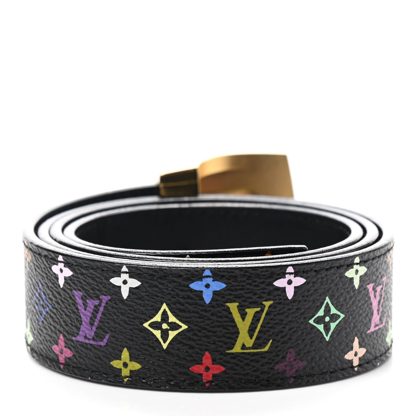 Monogram Multicolor Ceinture Belt 80 32 Black