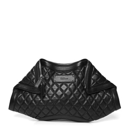 Alexander McQueen Lambskin Quilted De Manta Clutch 1 of 10