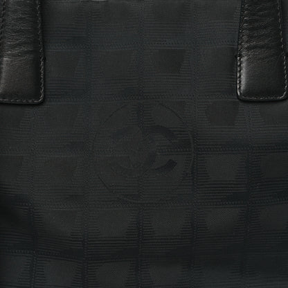 Chanel Nylon Travel Shoulder Bag Black 8 of 11