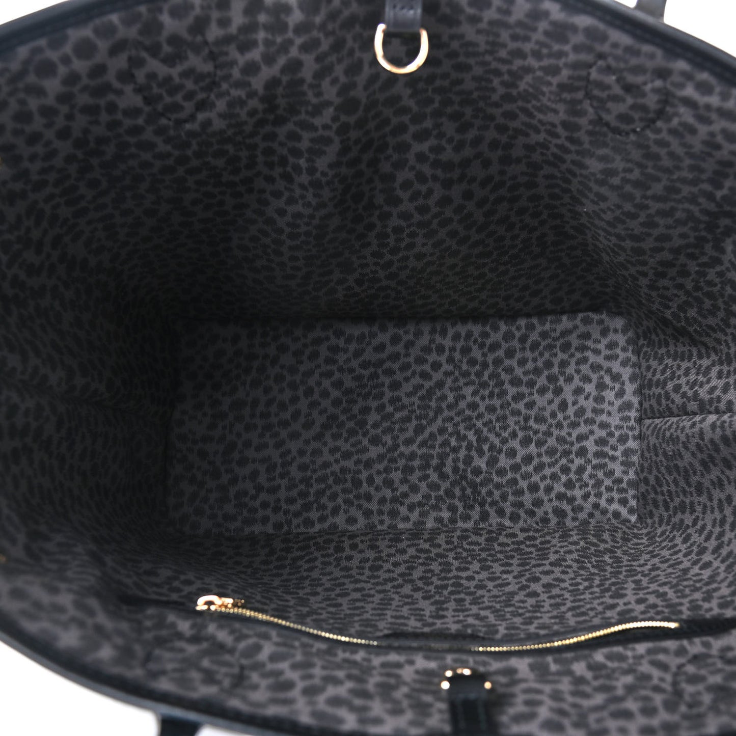 Monogram Giant Wild At Heart Neverfull MM Black