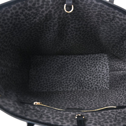 Louis Vuitton Monogram Giant Wild At Heart Neverfull MM Black 4 of 4