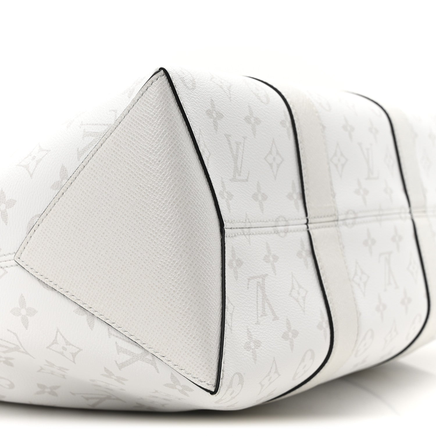 Louis Vuitton Monogram Eclipse Taigaramma Weekend Tote NM Optic White 8 of 9