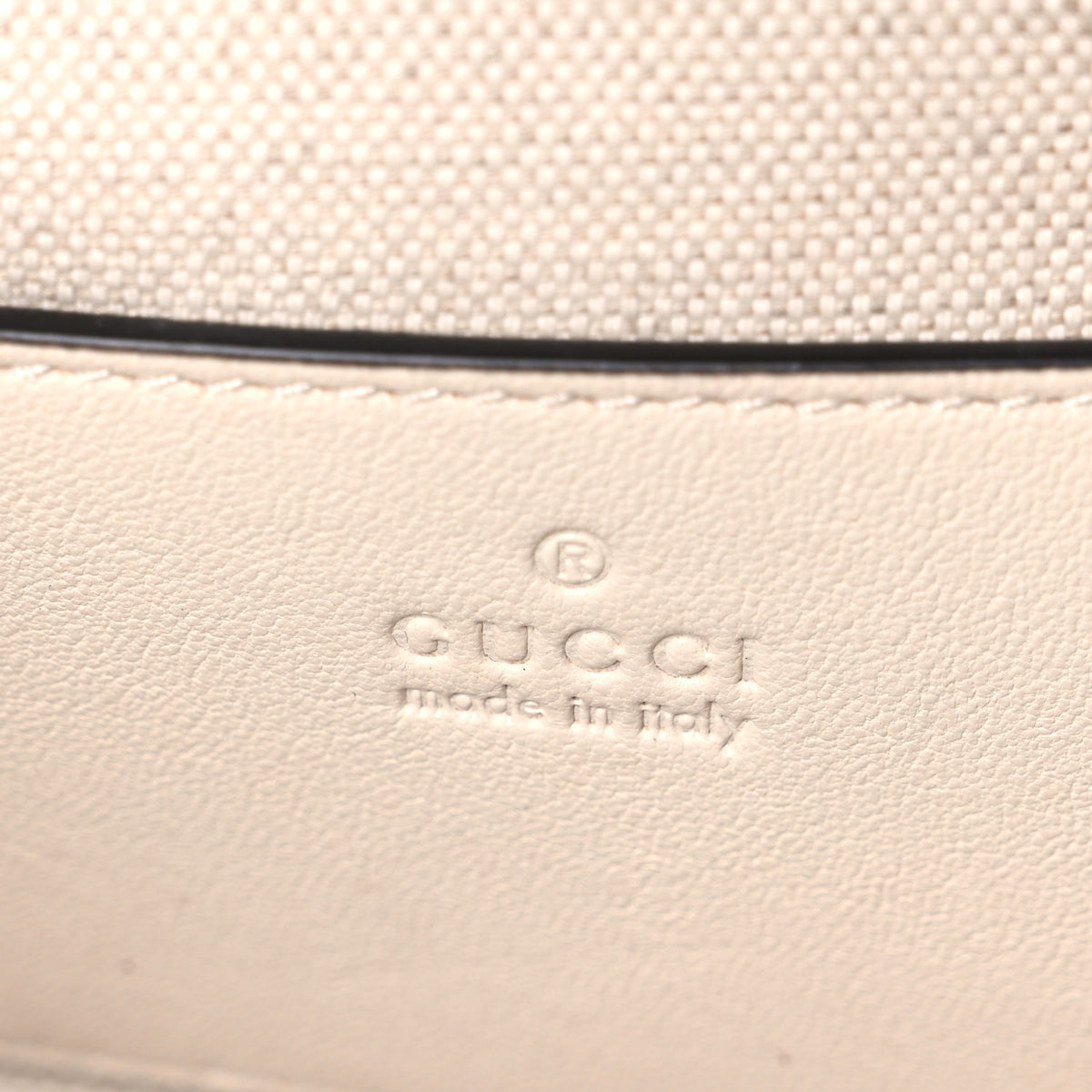 Gucci Sakai Be Green Calfskin Diagonal Stitched Blondie Top Handle Bag Mystic White 6 of 12
