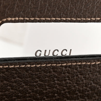 Gucci GG Supreme Monogram Web Ophidia Wallet On Chain Brown 7 of 11