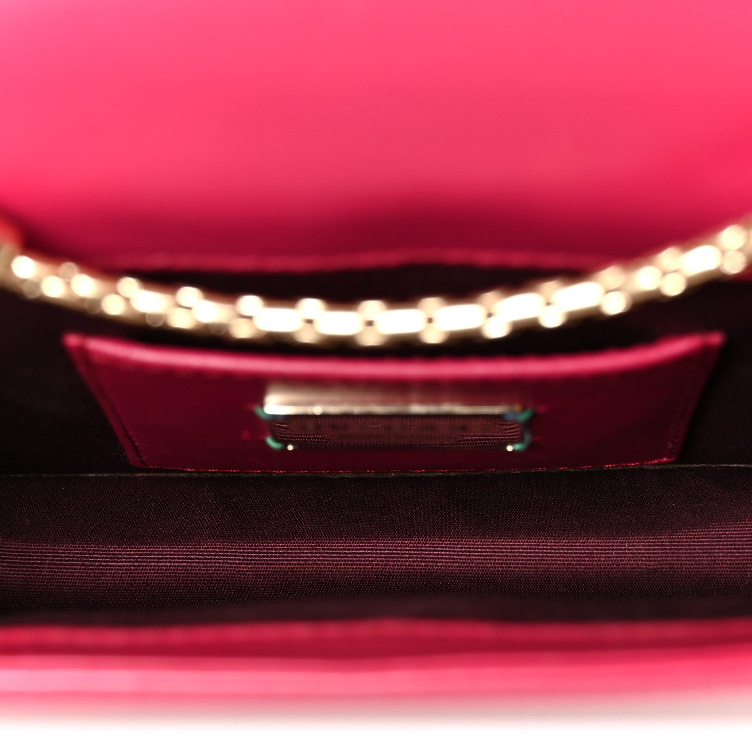 Bulgari Galuchat Calfskin Serpenti Forever Crossbody Bag Pink 5 of 10