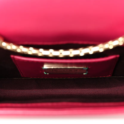 Bulgari Galuchat Calfskin Serpenti Forever Crossbody Bag Pink 5 of 10