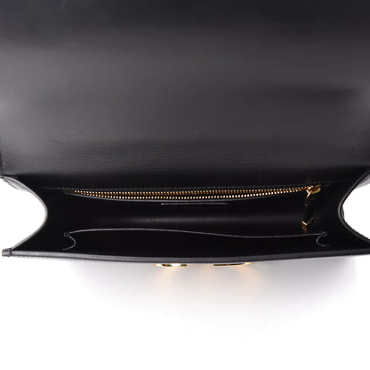 Christian Dior Smooth Calfskin 30 Montaigne Flap Bag Black 7 of 15