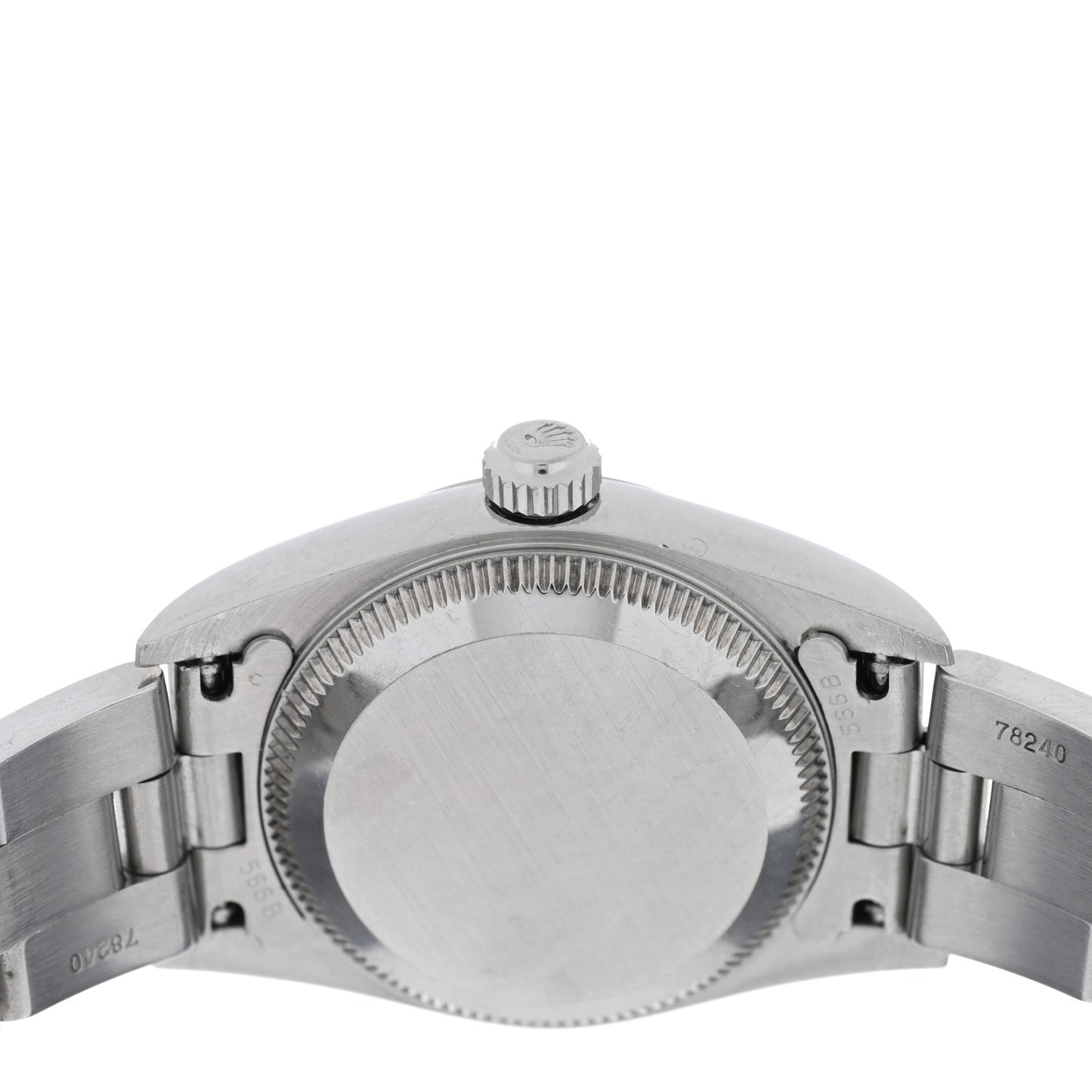 Stainless Steel 24mm Oyster Perpetual Watch Silver 76080