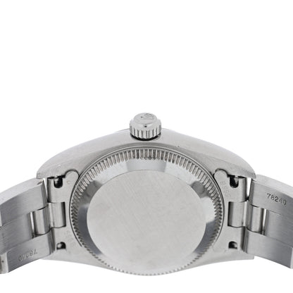 Rolex Stainless Steel 24mm Oyster Perpetual Watch Silver 76080 4 of 5