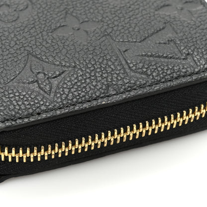 Louis Vuitton Empreinte Zippy Wallet Black 14 of 16