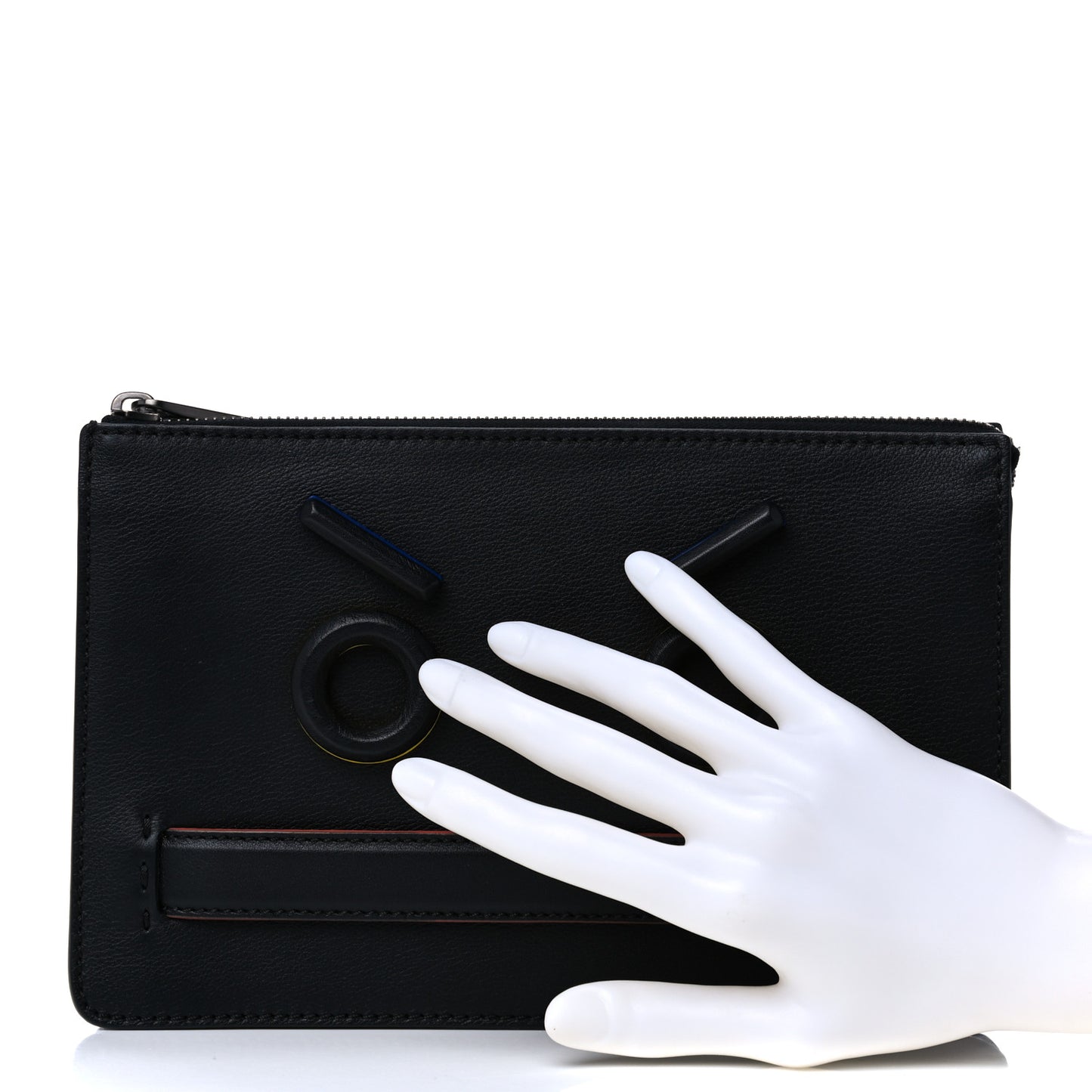 Faces Slim Clutch Black
