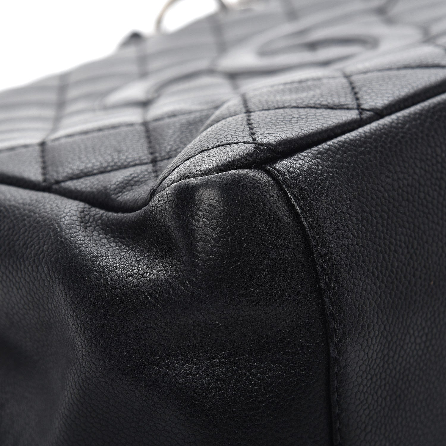 Chanel Caviar Quilted Grand Shopping Tote GST Black 11 of 14
