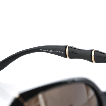 Gucci Bamboo Effect Sunglasses 3508/S Black 6 of 7