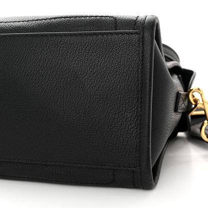 Marc Jacobs Pebbled Calfskin Wellington Satchel Black 10 of 13