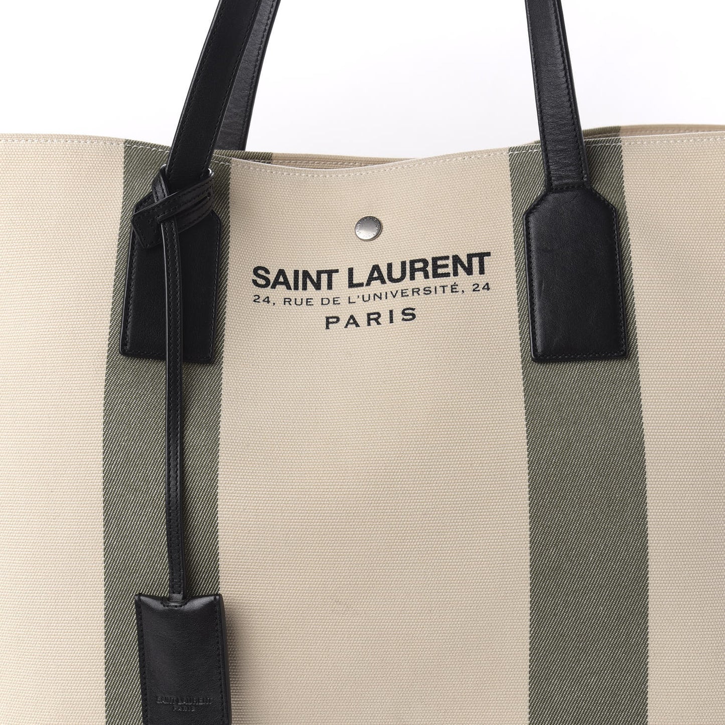 Canvas Beach Shopping East West Tote Ecru
