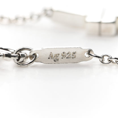 Tiffany Sterling Silver T Two Single Chain Bracelet 5 of 6