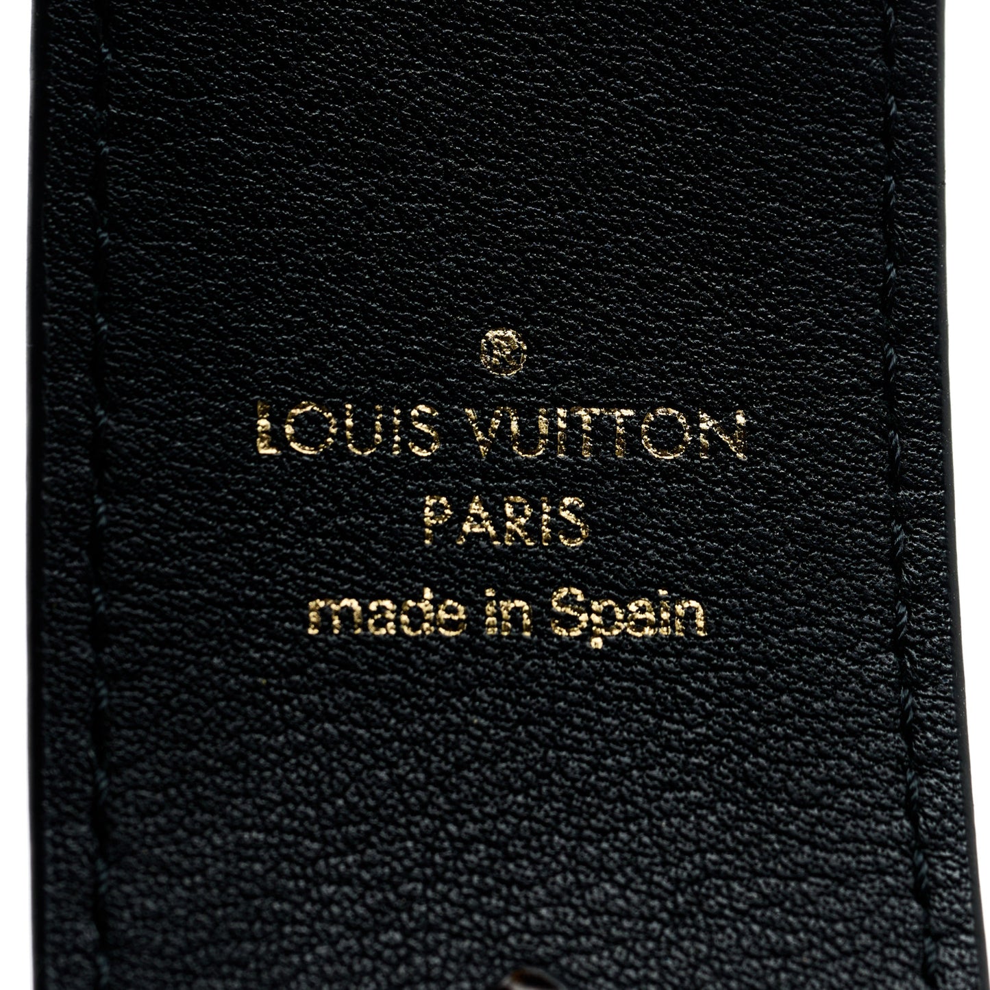 Monogram Bandouliere Shoulder Strap Black