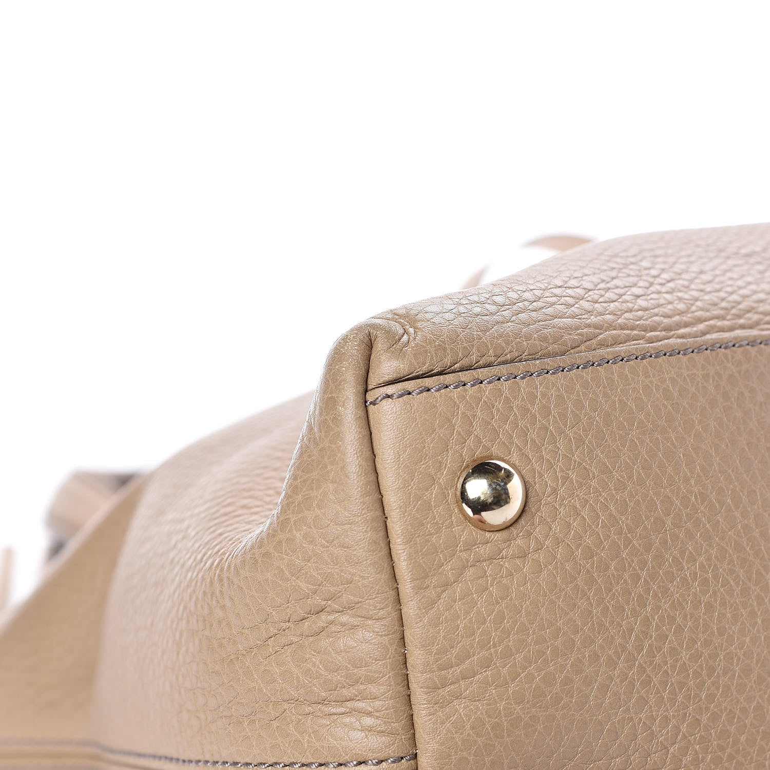 Gucci Cellarius Calfskin Small Soho Top Handle Satchel Camelia 9 of 12