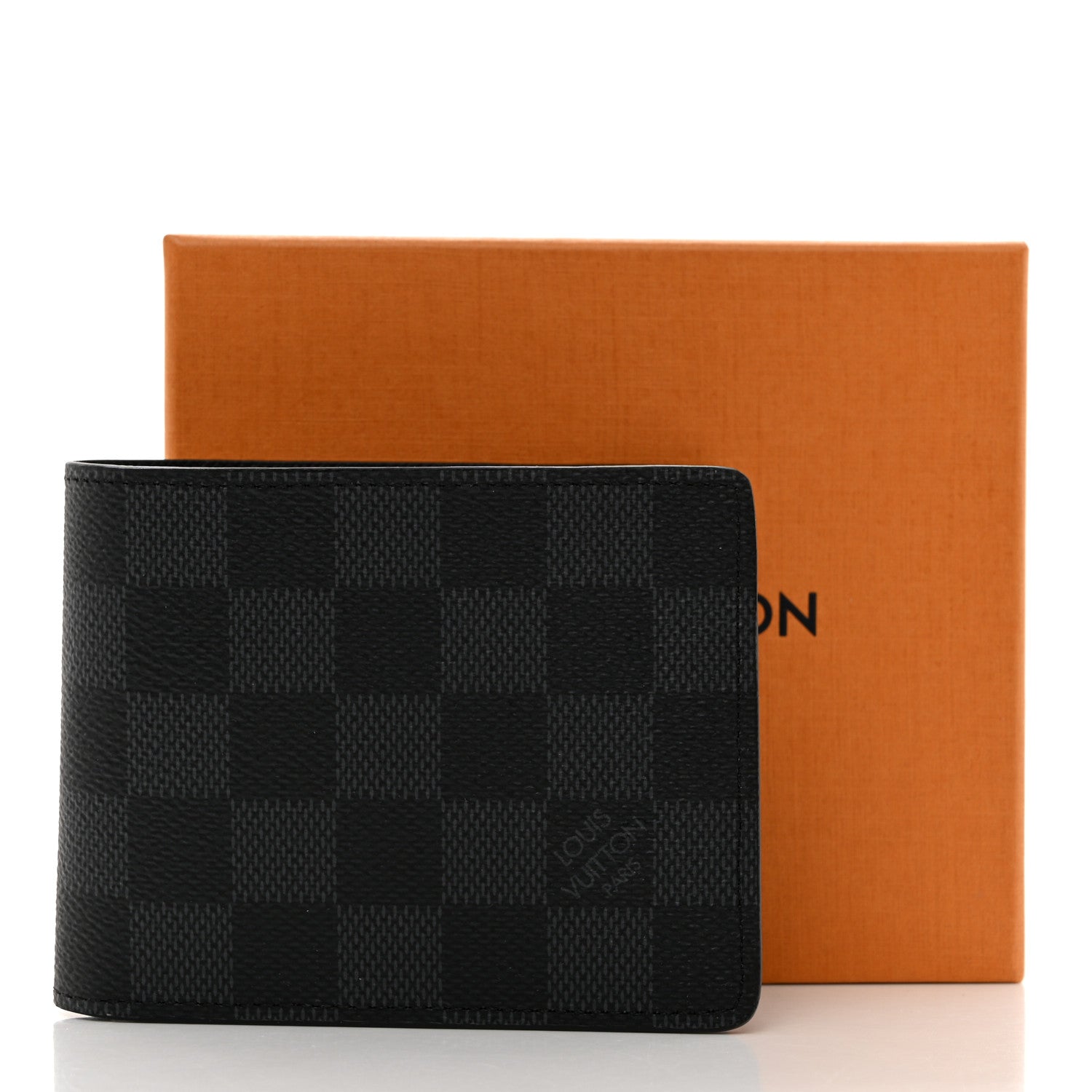 Louis Vuitton Damier Graphite Slender Wallet 7 of 7