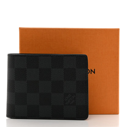 Louis Vuitton Damier Graphite Slender Wallet 7 of 7