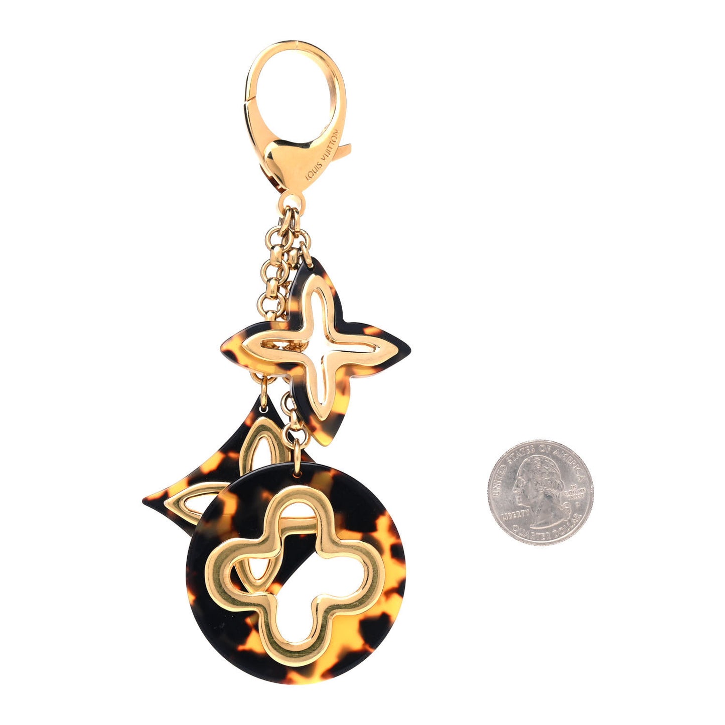 Insolence Bag Charm Ecaille