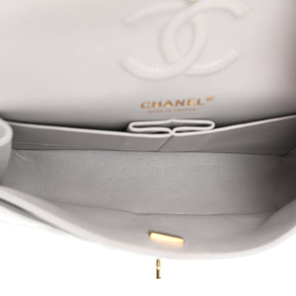 Chanel Caviar Quilted Small Double Flap Grey 5 of 11