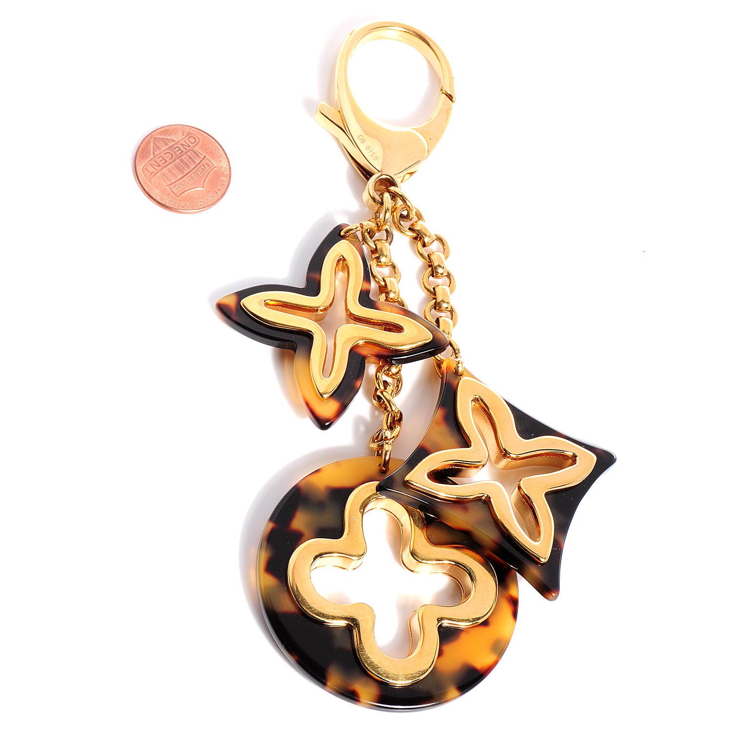 Louis Vuitton Insolence Bag Charm Ecaille 2 of 5