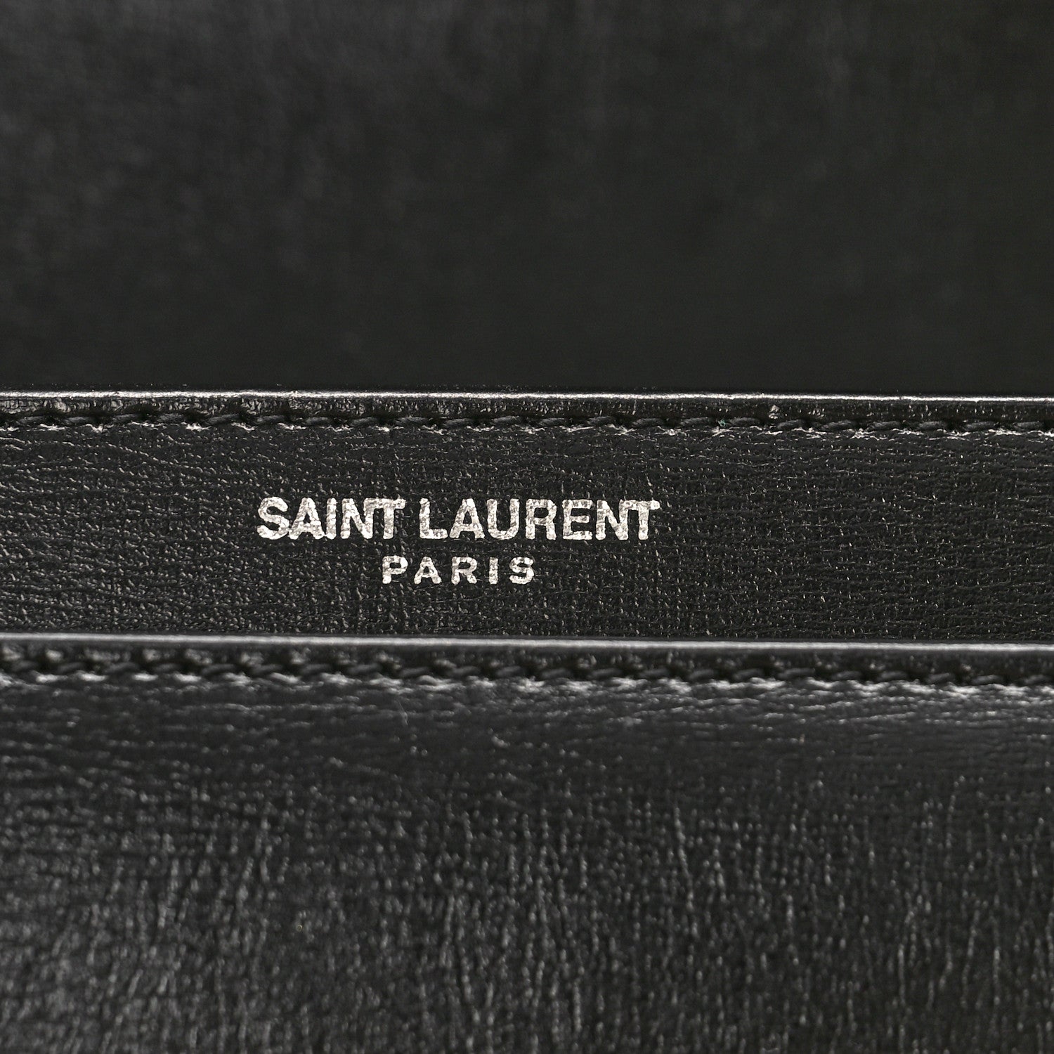 Saint Laurent Calfskin Medium Monogram Sunset Black 7 of 10