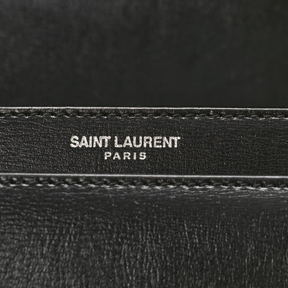 Saint Laurent Calfskin Medium Monogram Sunset Black 7 of 10