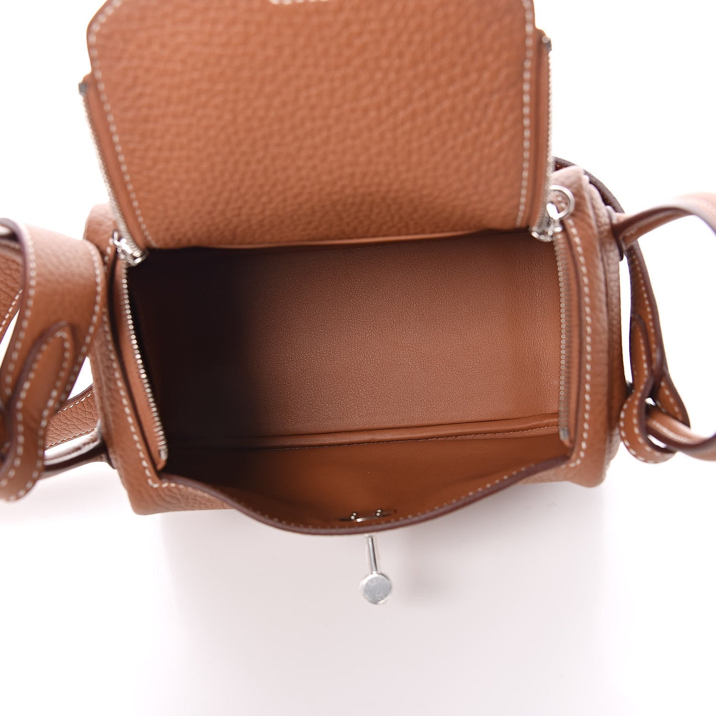 Taurillon Clemence Mini Lindy 20 Gold