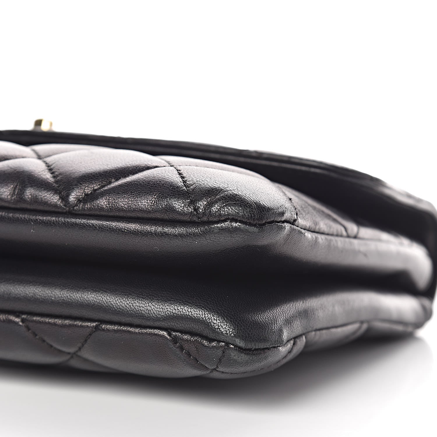 Chanel Lambskin Quilted Medium Trendy CC Flap Black 10 of 13