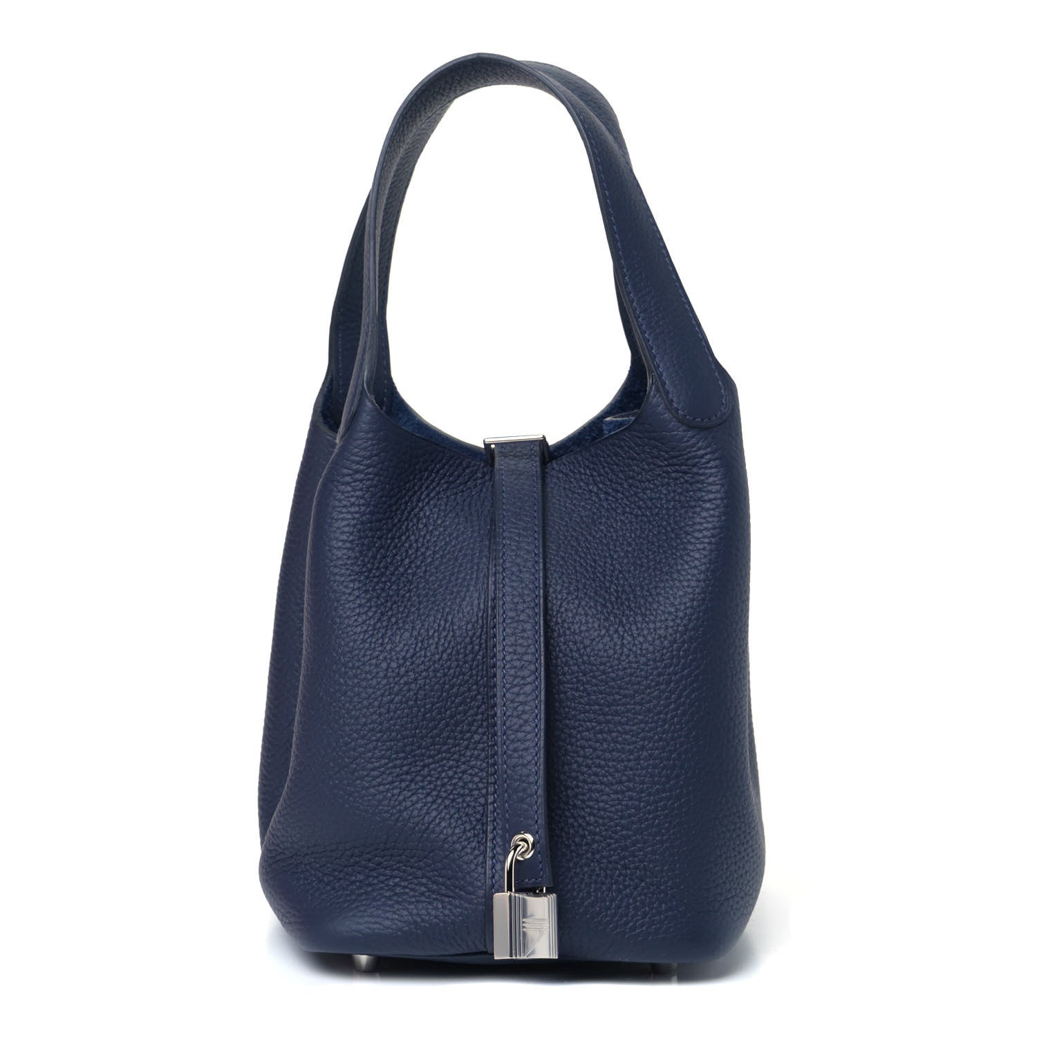 Hermes Taurillon Clemence Picotin Lock 18 PM Bleu Nuit 1 of 5