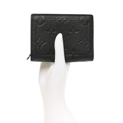 Louis Vuitton Empreinte Clea Wallet Black 2 of 8