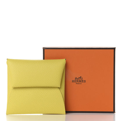 Hermes Epsom Bastia Coin Purse Soufre 7 of 7