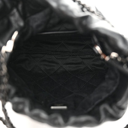 Chanel Shiny Calfskin Quilted Mini Chanel 22 So Black 5 of 11