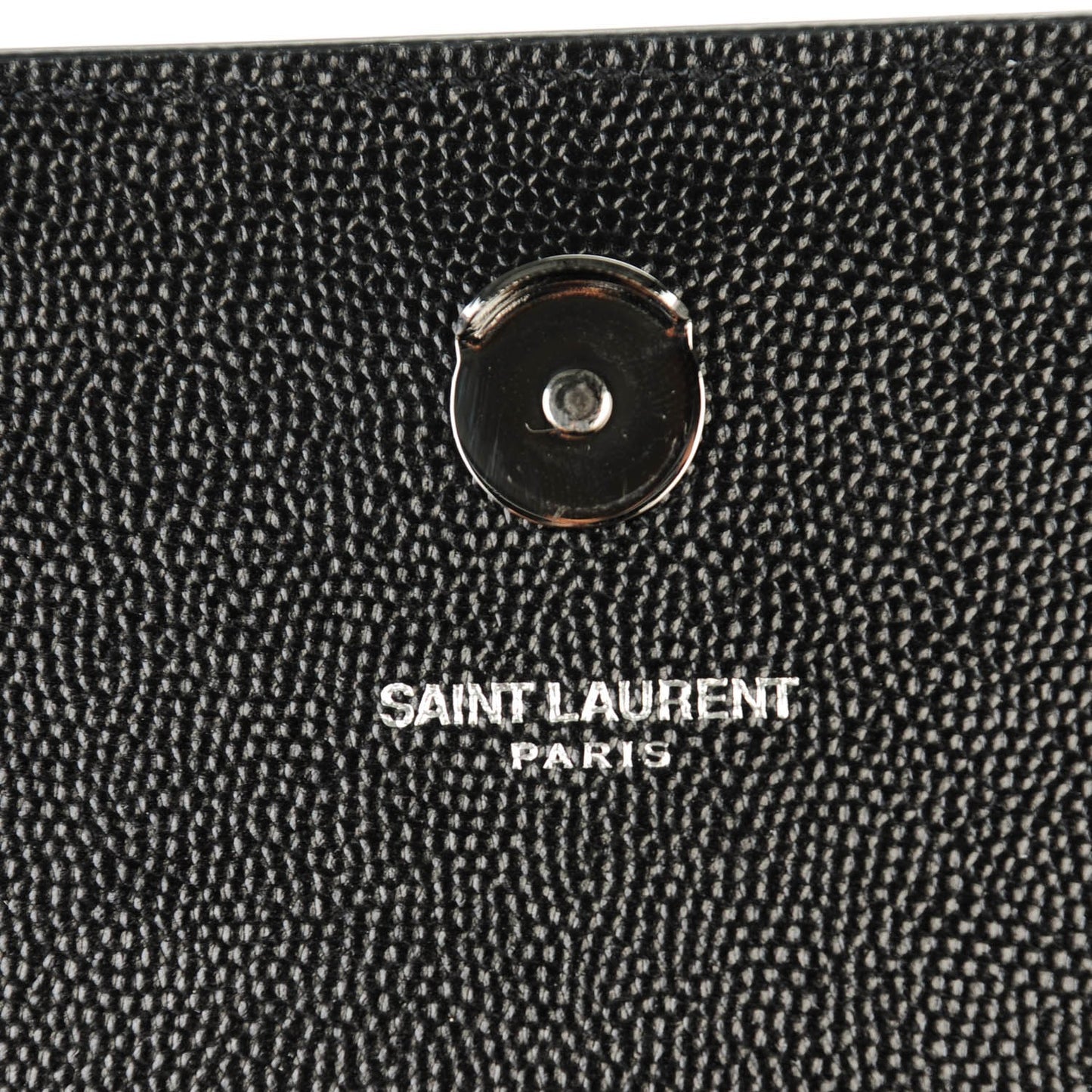 Grain De Poudre Medium Classic Monogram Kate Satchel Black