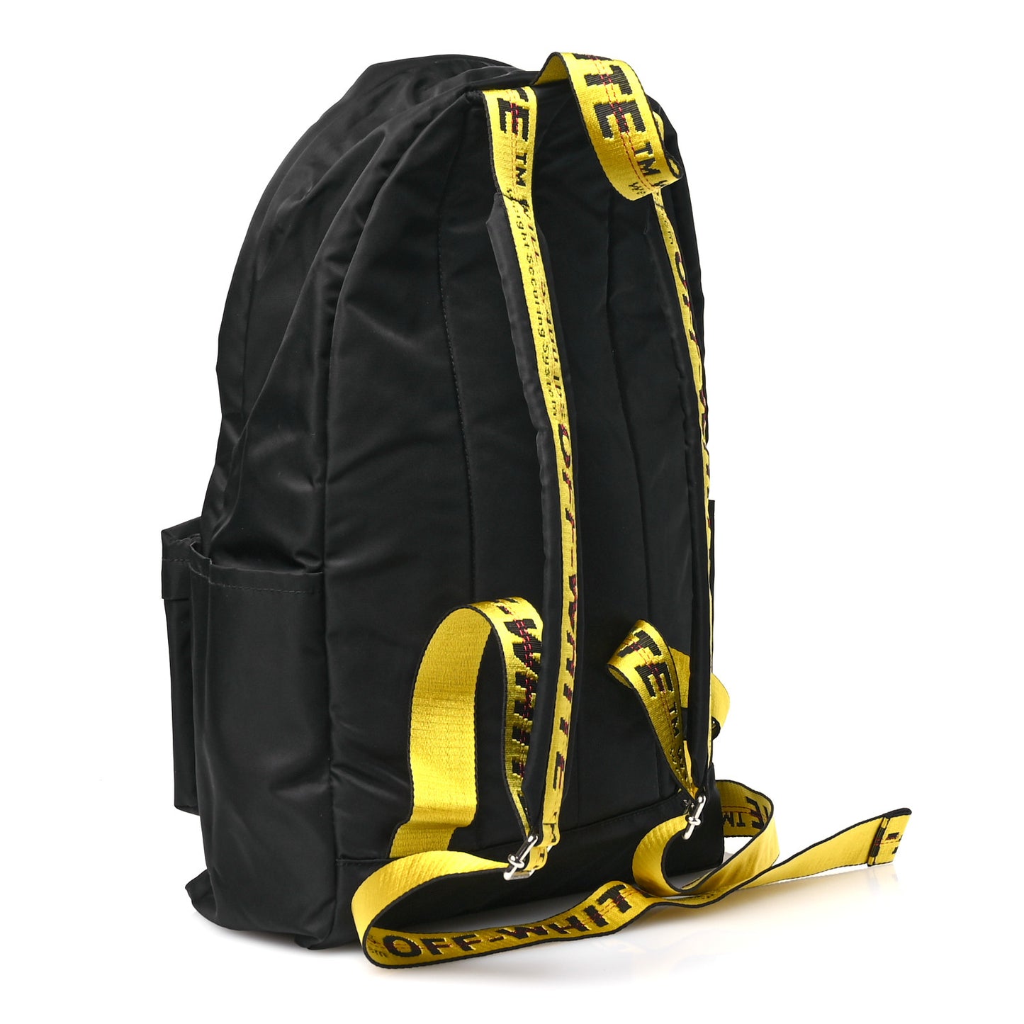 Nylon Arrow Backpack Black