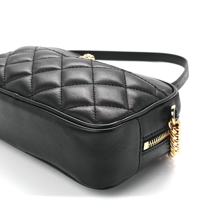 Versace Nappa Quilted Medusa Camera Bag Black 12 of 12