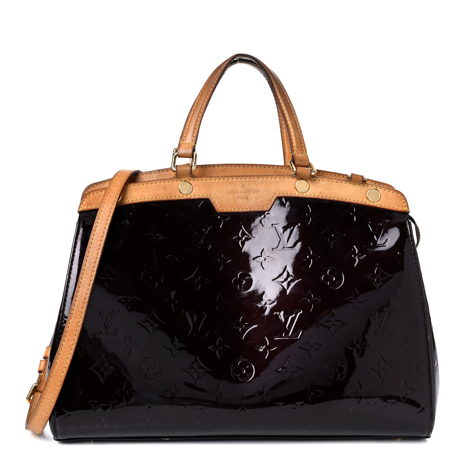 Louis Vuitton Vernis Brea MM Amarante 1 of 20