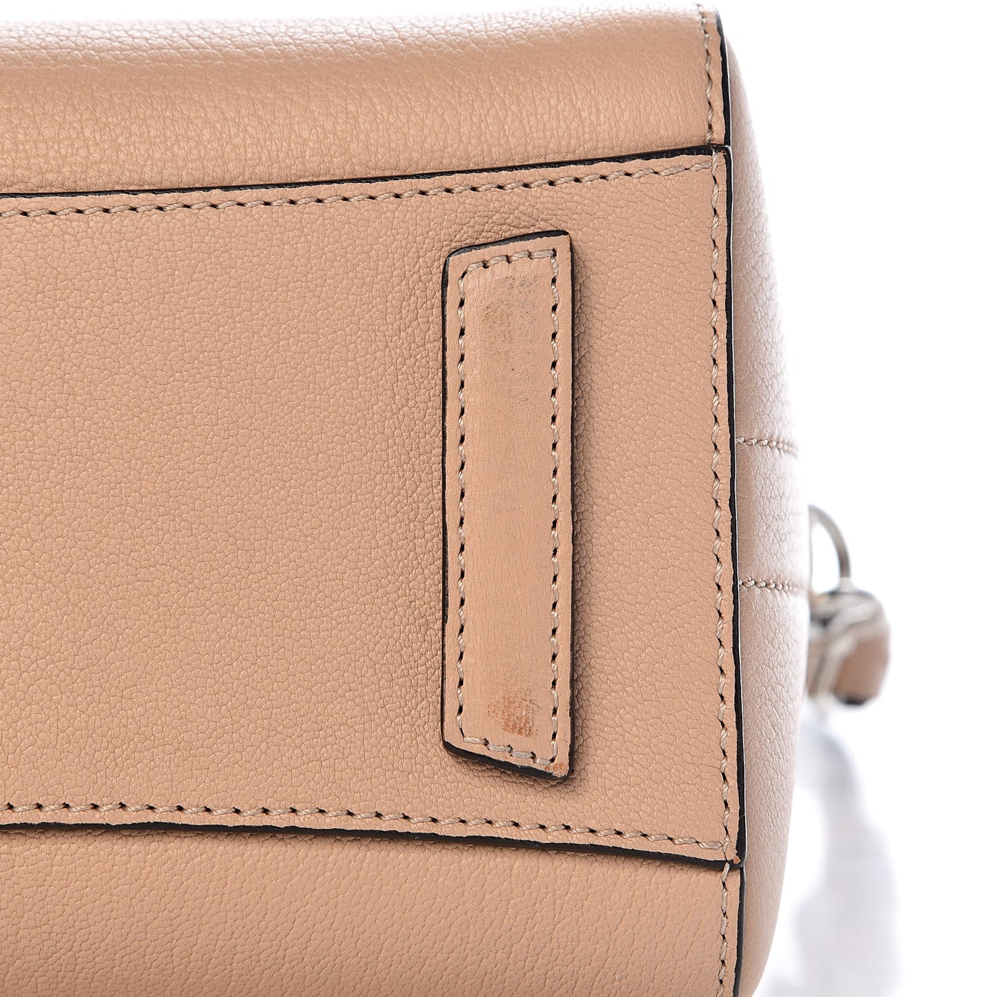 Sugar Goatskin Mini Antigona Powder