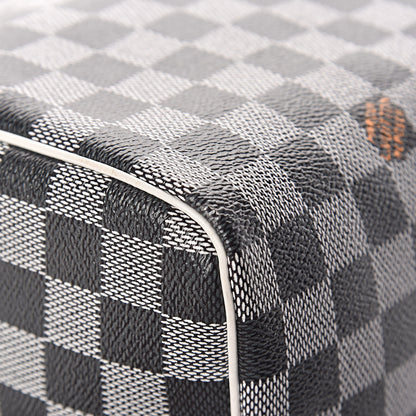 Louis Vuitton Damier Speedy Bandouliere 30 Black White 12 of 13