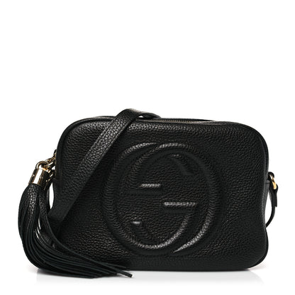 Gucci Pebbled Calfskin Small Soho Disco Bag Black 1 of 10