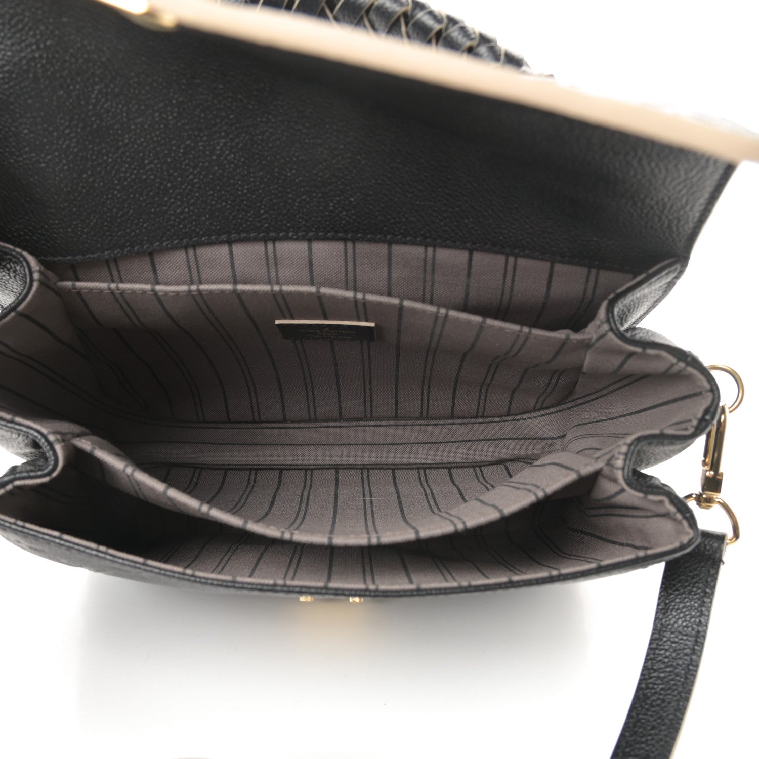 Louis Vuitton Empreinte Braided Pochette Metis Black 5 of 10
