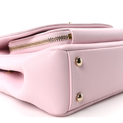 Chanel Caviar Quilted Medium Business Affinity Flap Light Pink 9 of 10