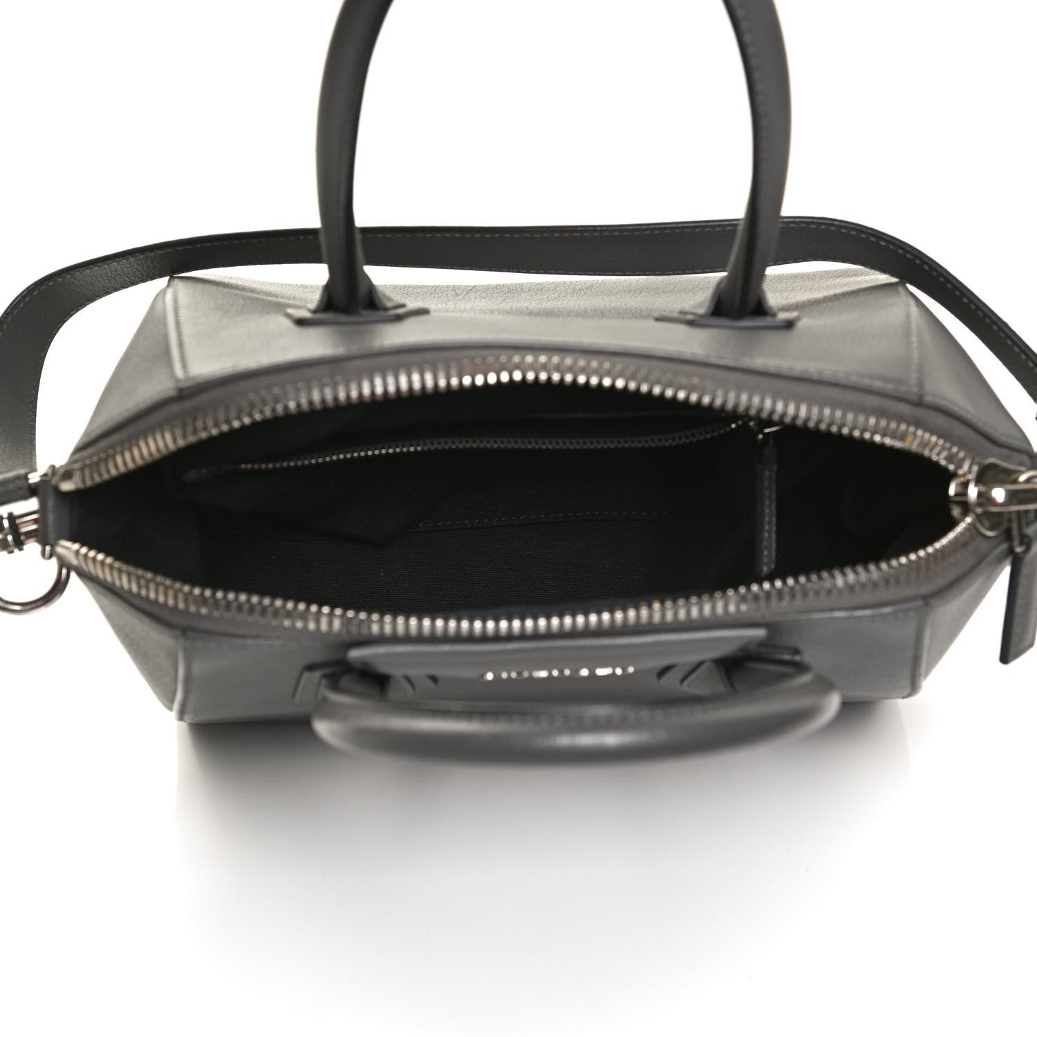 Givenchy Sugar Goatskin Small Antigona Dark Grey 4 of 11