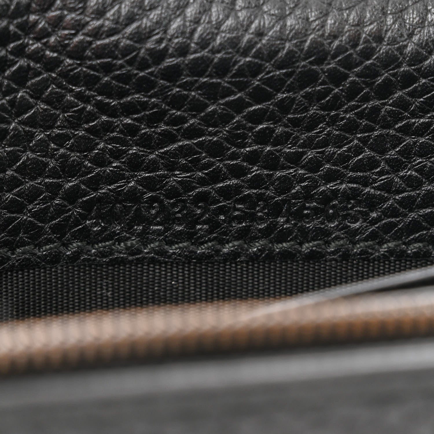 Gucci Calfskin GG Marmont Chain Wallet Black 7 of 10