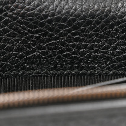 Gucci Calfskin GG Marmont Chain Wallet Black 7 of 10