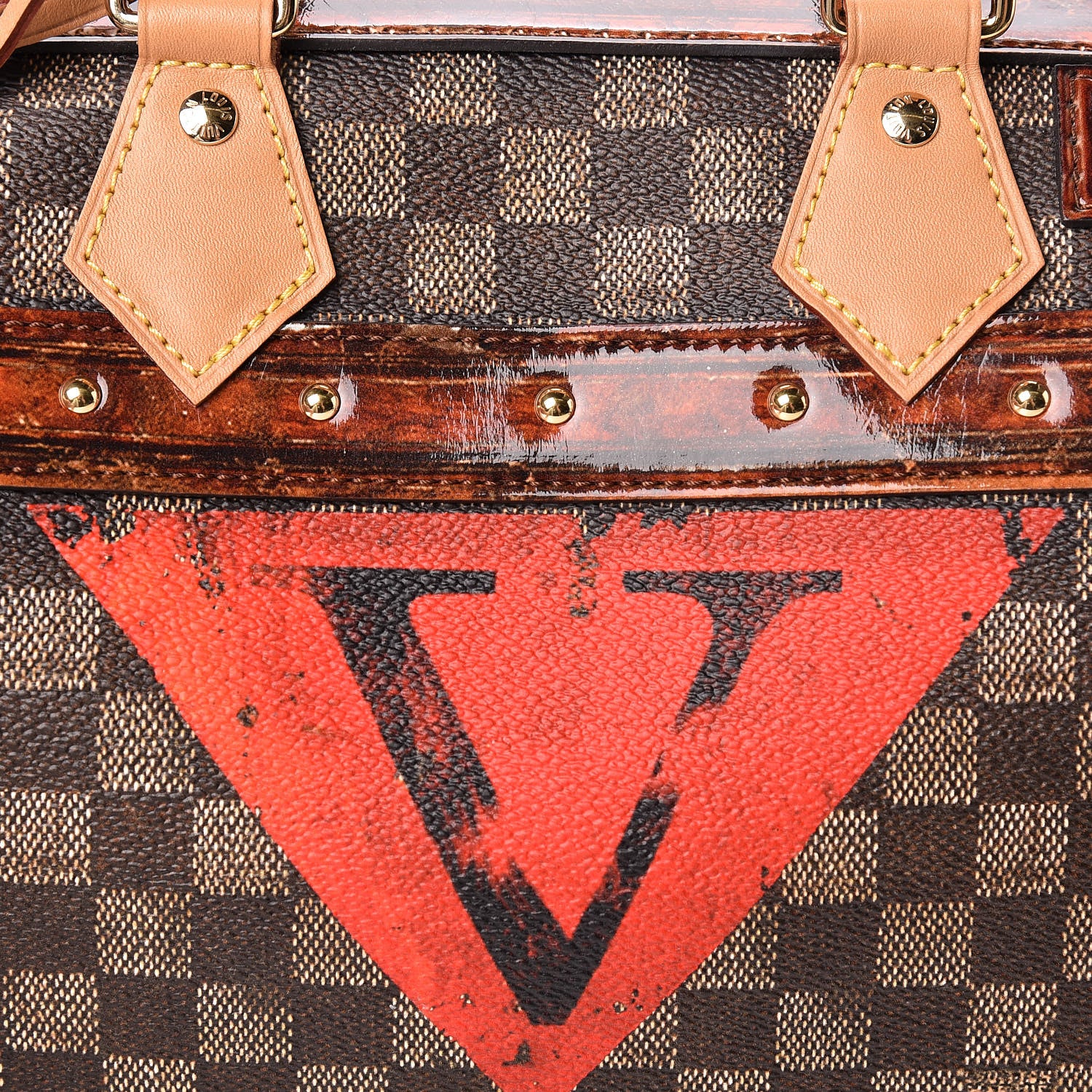 Louis Vuitton Transformed Damier Ebene Time Trunk Speedy Bandouliere 25 Black 8 of 10