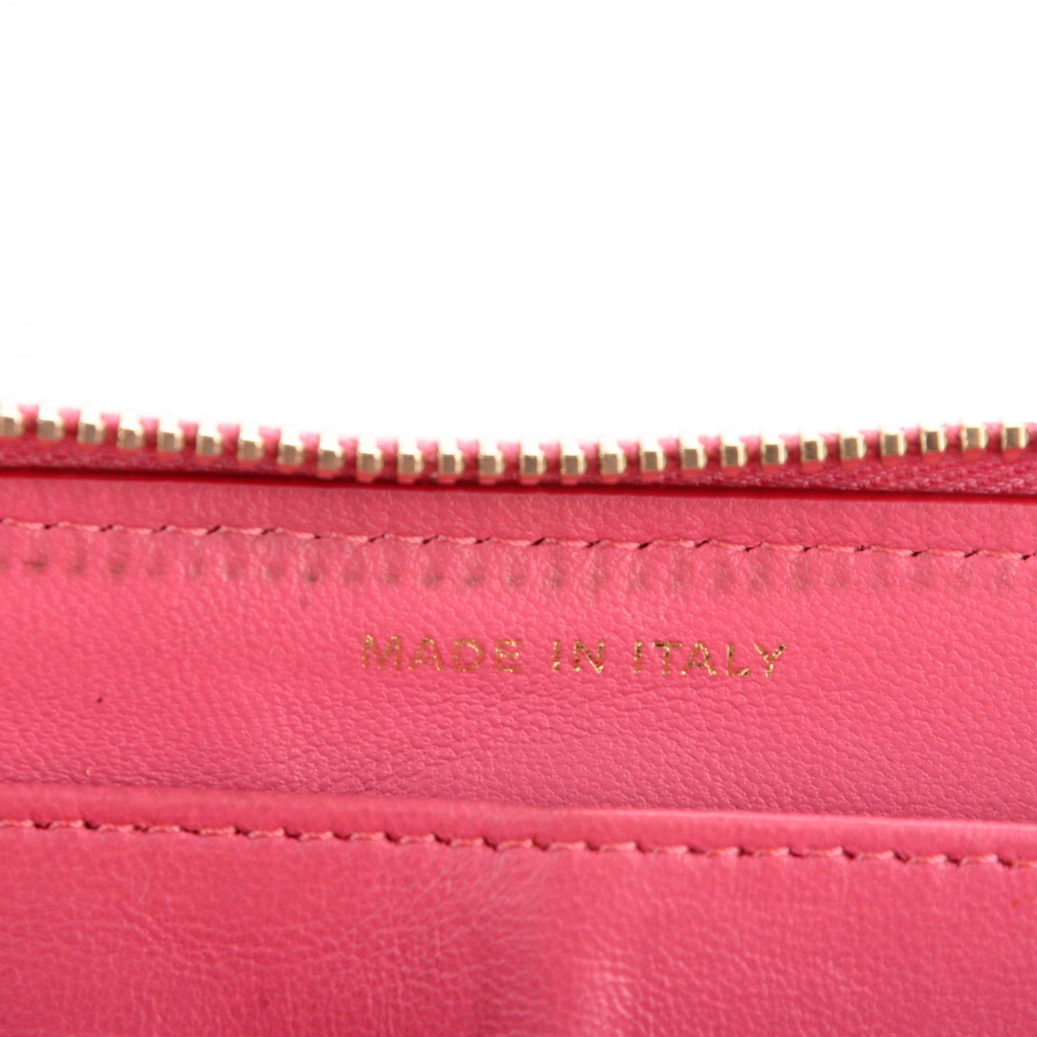 Chanel Lambskin Quilted Zip Around Wallet Pink 6 of 8
