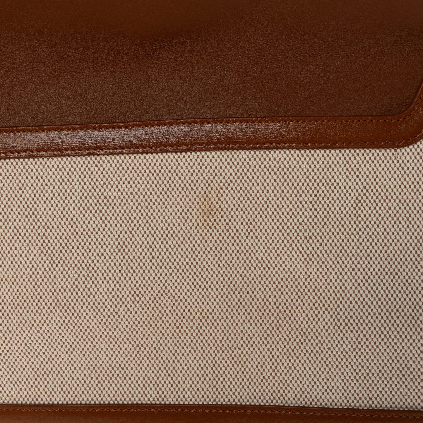 Canvas Uptown Pouch Natural Beige Brick